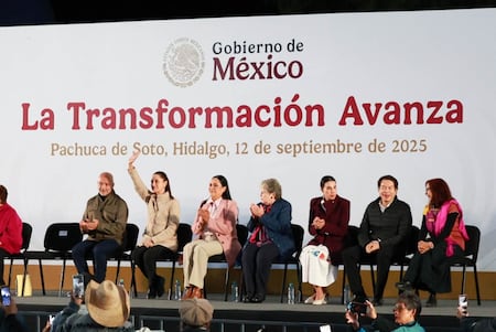 Sheinbaum anuncia inversión y programas para Hidalgo: 22 mmdp para 900 mil beneficiarios