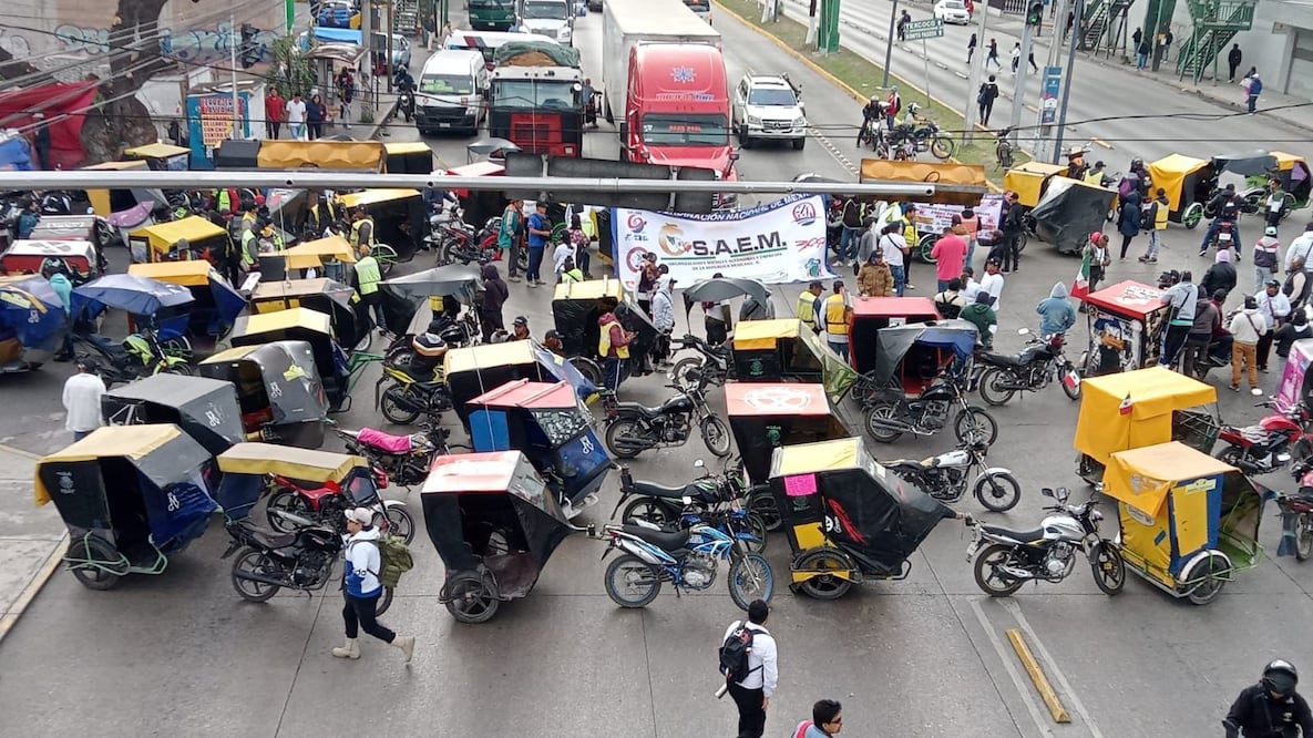 Bloqueos de la SAEM genera afectaciones sobre México-Pachuca | Foto: Especial
