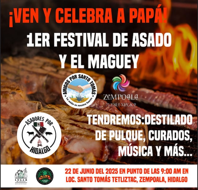 Zempoala celebra la riqueza culinaria de Hidalgo con el primer Festival del Asado y el Maguey | Cortesía: Turismo Hidalgo
