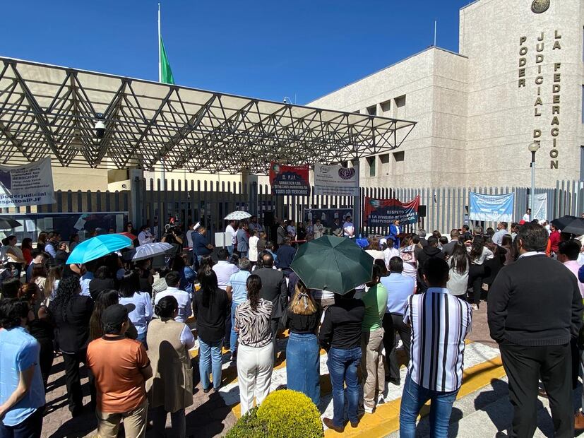 Trabajadores del PJF de Hidalgo se unirán al paro de labores | Foto: Luis Soriano