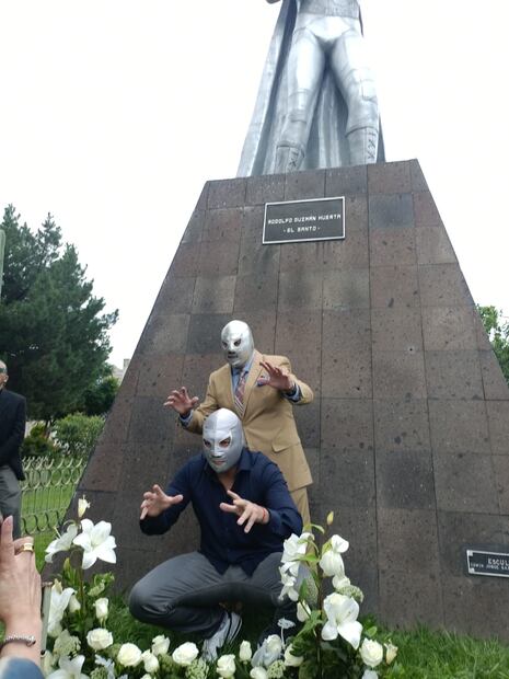 Tulancingo celebra el 108 aniversario del natalicio de El Santo con función especial de lucha libre | Foto: Grisel Lira