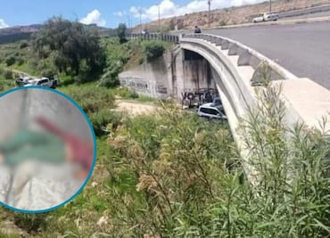Hallan a un hombre sin vida debajo de un puente en Tulancingo