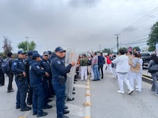 SSPH sanciona a dos policías por desalojo de personal del ISSSTE en Pachuca