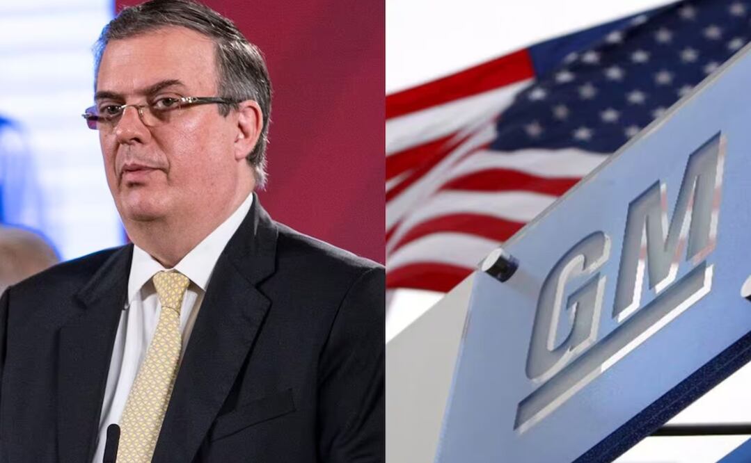 Ebrard asegura que General Motors no se irá de México; automotriz aprovechará capacidades en EU. Foto: Especial