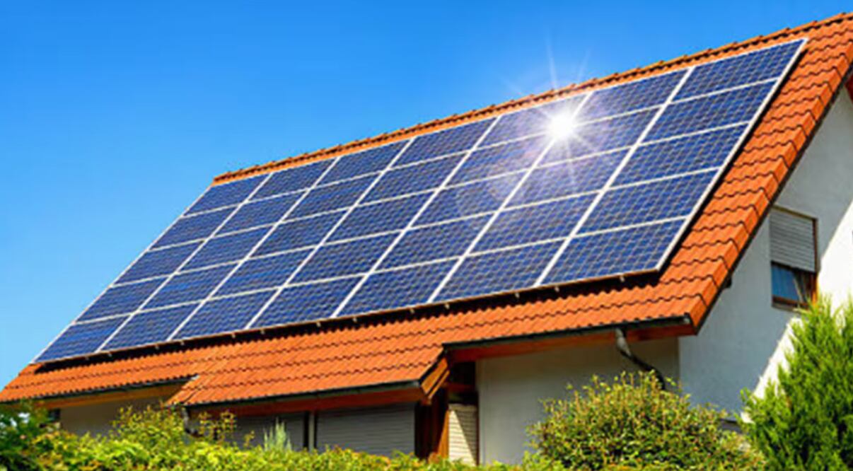 Energía fotovoltaica residencial. Foto: Pixabay