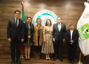 La senadora Nuvia Mayorga se va al Partido Verde Ecologista