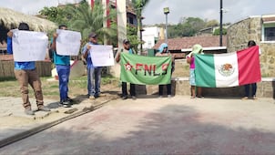 FNLS se manifiesta en Huejutla: Exigen libertad para presos políticos