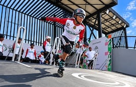 Patinador hidalguense regresa a las pistas tras sufrir tres fracturas y llega a octavos en mundial