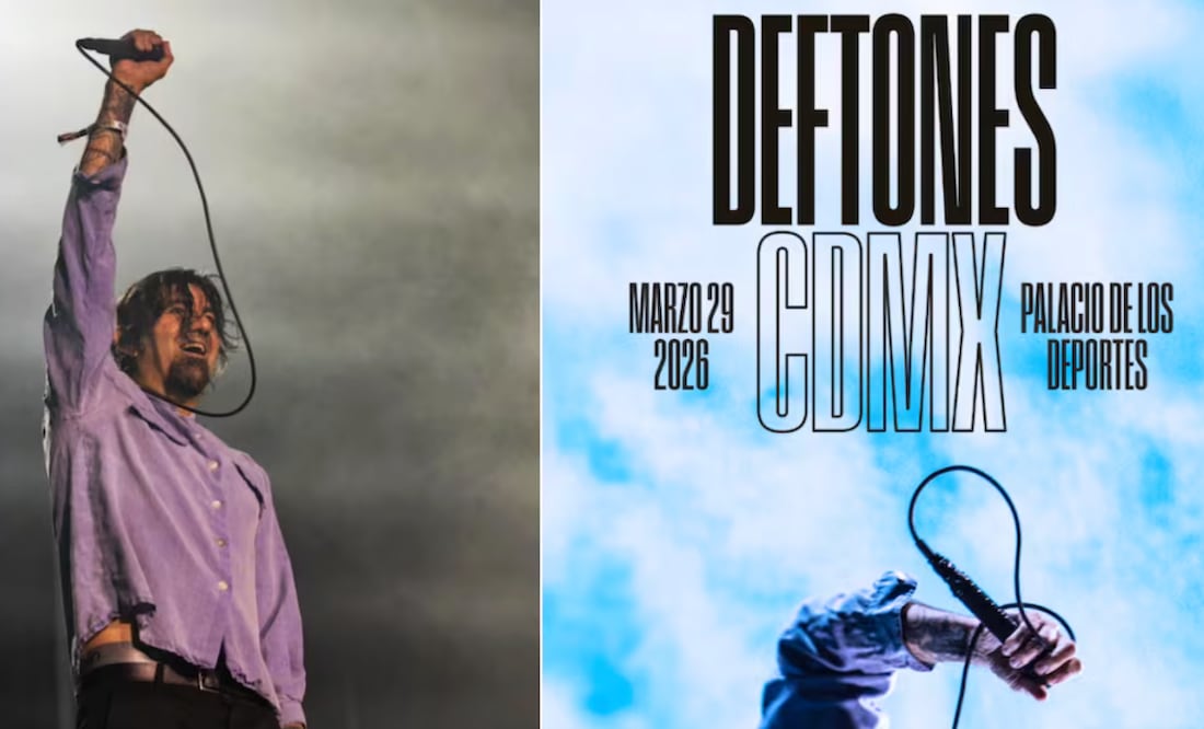 Deftones volverá a México el próximo año, en un concierto en solitario. Fotos: Hugo Salvador / EL UNIVERSAL & X