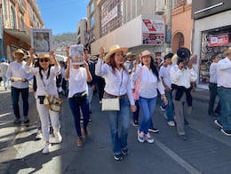 Protesta en Pachuca por asesinato de Carlos Manzo, presidente municipal de Uruapan