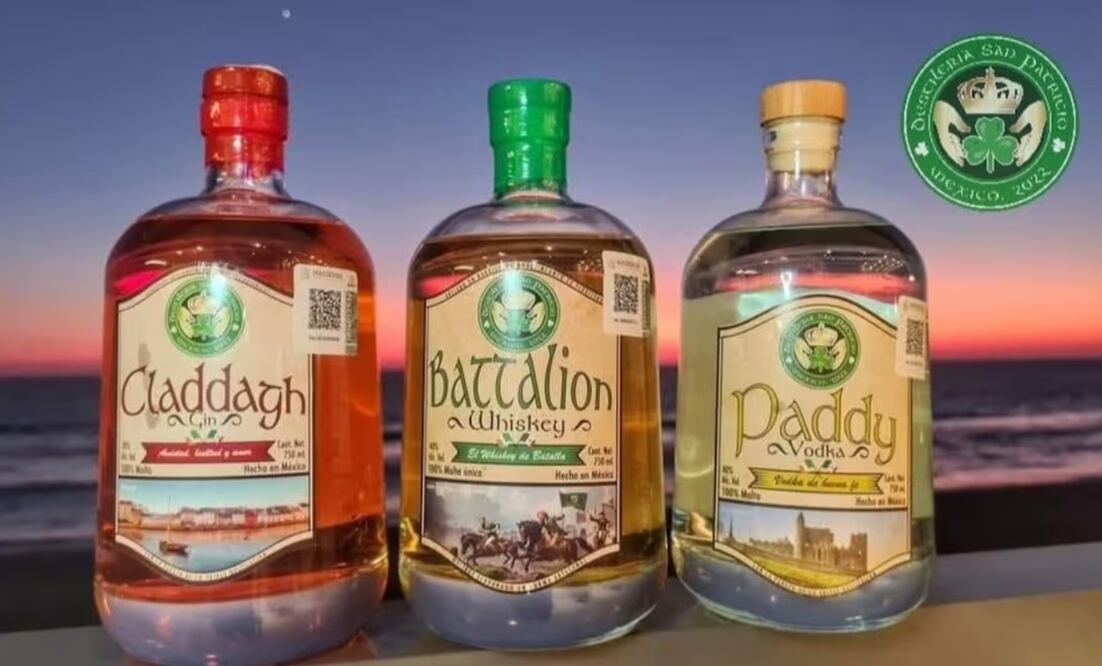 Celebrando a San Patricio con Whisky, Vodka y Ginebra. Foto: Especial