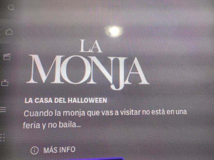 Descripción de película "La Monja" en HBO | Captura