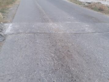 Carreteras que conectan al Valle del Mezquital en mal estado