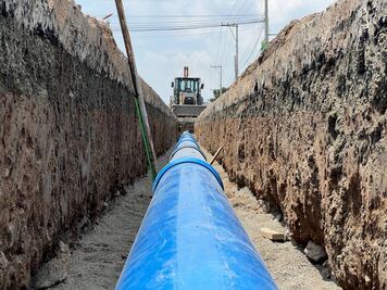 Caasim continúa con acciones para modernizar la infraestructura hidráulica