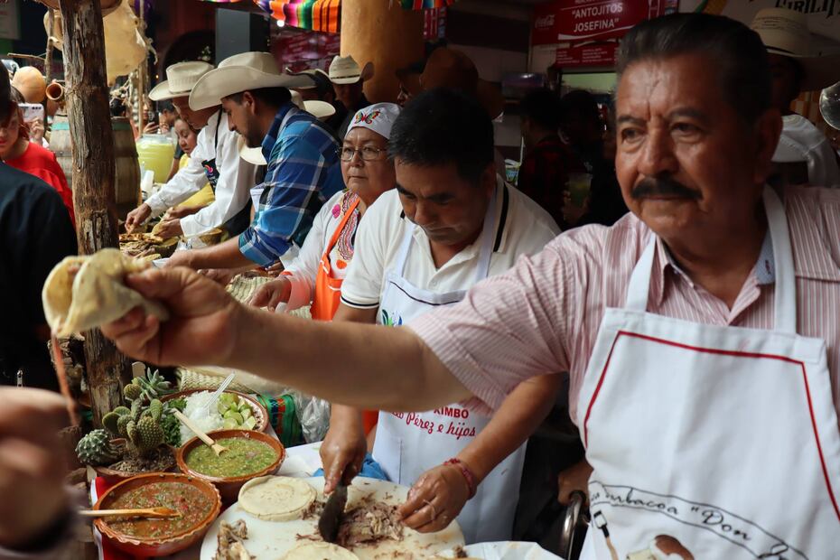 Feria de la barbacoa puedes disfrutar de una deliciosa gastronomía I Foto: Donde hay feria