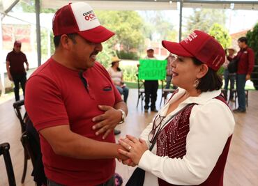 Tatiana Ángeles, candidata del distrito de Actopan ya visitó once municipios