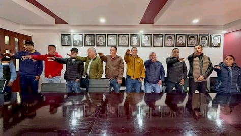 Autoridades auxiliares del Valle del Mezquital rinden protesta en comunidades