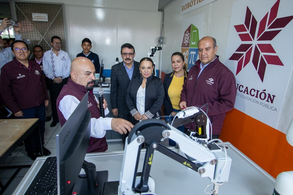 Conalep Tulancingo estrena laboratorio STEM y arranca ciclo escolar 2025-2026 | Foto: especial