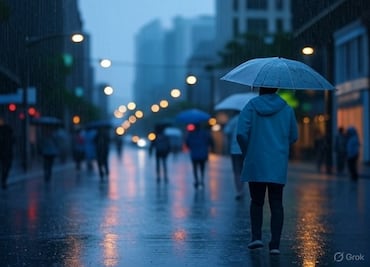 Reportan lluvias moderadas en Hidalgo tras el paso de la tormenta tropical Barry