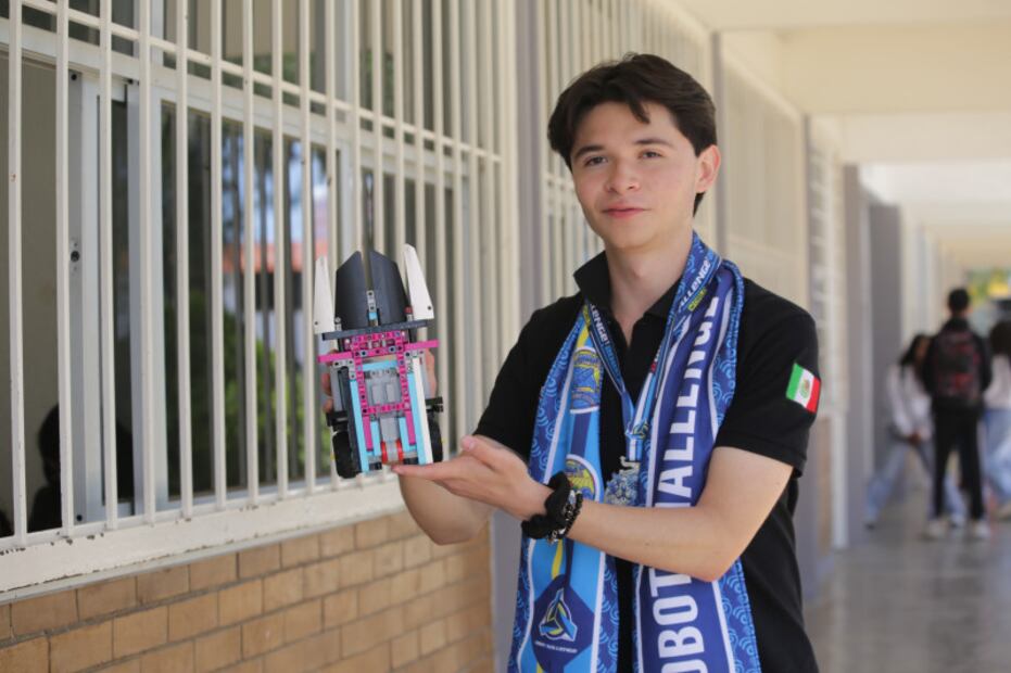 ¡Hidalgo entre los mejores del mundo en robótica! Foto: UAEH