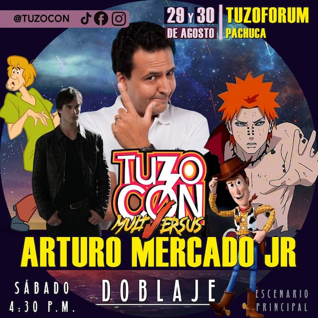 ¡Pachuca se prepara para un fin de semana muy geek! Facebook: Expo Tuzocón
