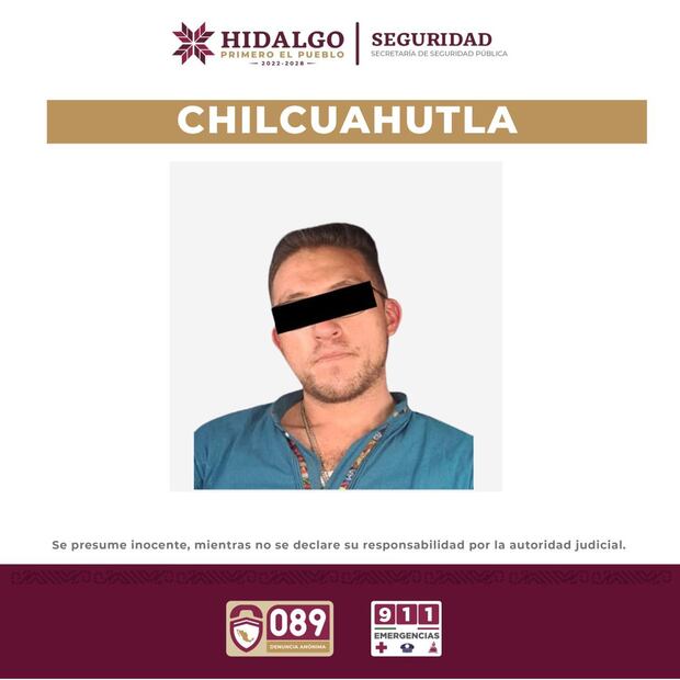 Recuperan tractocamión robado en operativo de la SSPH en Chilcuautla | Foto: SSPH