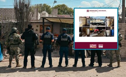 Continúan los operativos en la región Tula-Tepeji; aseguran droga, vehículos, almacenes y contenedores con hidrocarburo