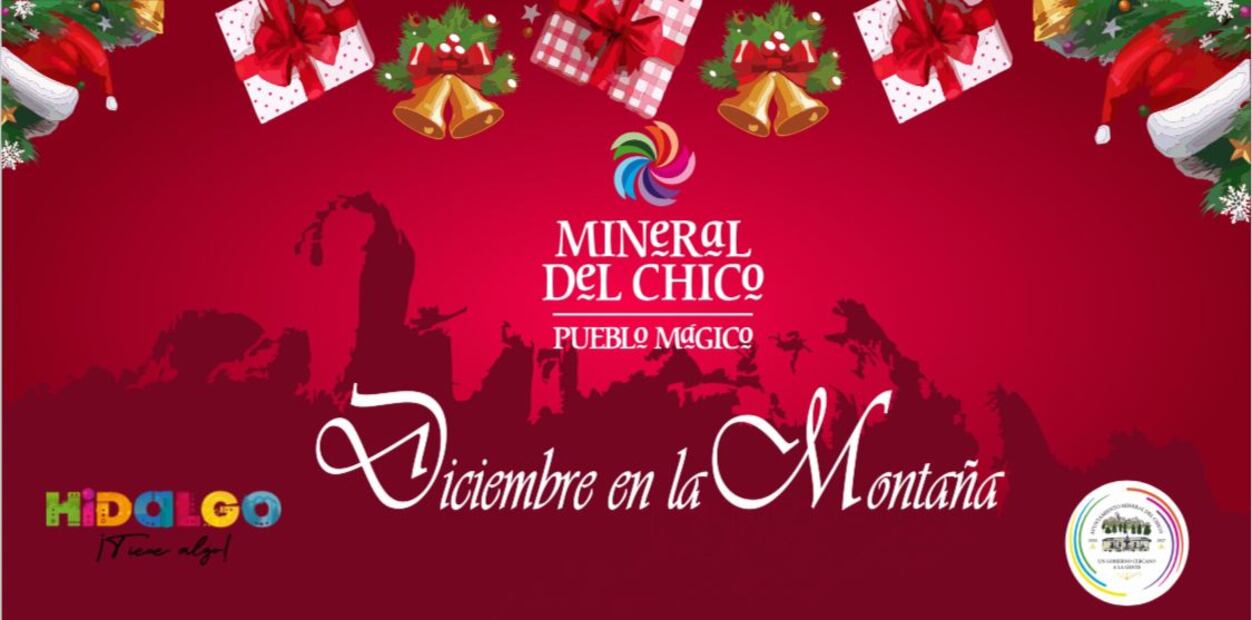 Mineral del Chico se viste de magia navideña con actividades para toda la familia | Cortesía: Secturh