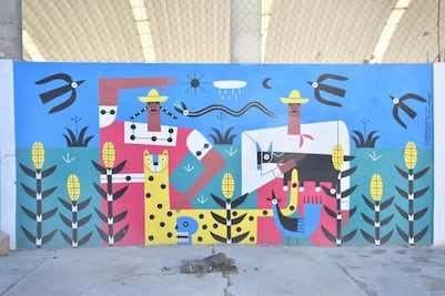 Colonia Morelos, el museo de murales al aire libre más grande de México