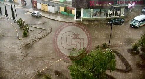 C5i mantiene vigilancia ante lluvias en Pachuca; reportan encharcamientos en distintos puntos