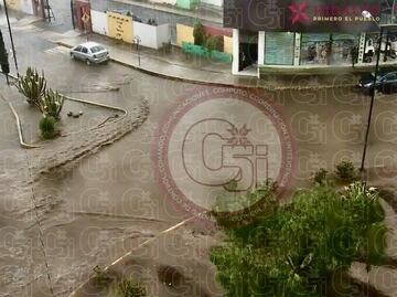 C5i mantiene vigilancia ante lluvias en Pachuca; reportan encharcamientos en distintos puntos