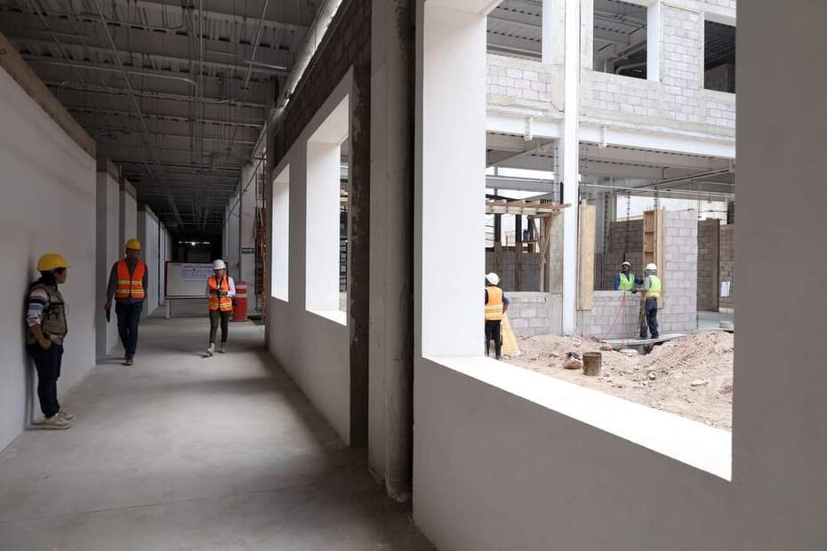 Gobernador supervisa construcción del nuevo Hospital regional de Actopan | Foto: Especial