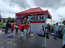 Trabajadores del IMSS en Pachuca protestan por falta de insumos y personal