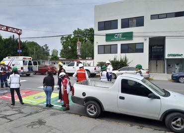 La Escuela Normal de Las Huastecas y CFE de Ixmiquilpan se suman al Simulacro Nacional 2024