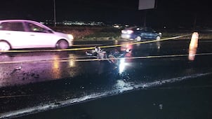Muere motociclista tras ser arrollado por vehículo sobre la carretera México - Pachuca 