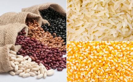Estos son los costos del frijol, maíz y arroz en los últimos 12 años