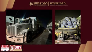 Recuperan tráiler con toneladas de varilla tras robo en la México–Pachuca