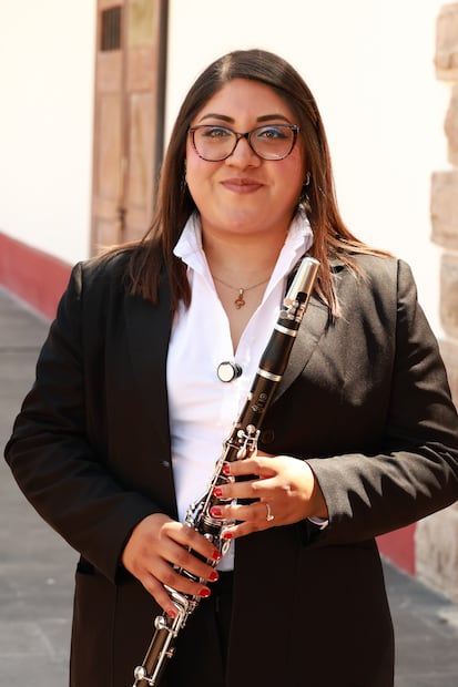 Joven clarinetista de Pachuca llevará su talento al Palacio de Bellas Artes con la Banda Sinfónica de Hidalgo | Foto: especial