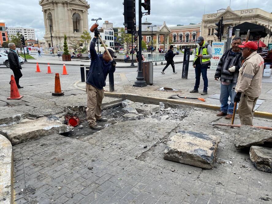 El presupuesto estimado para el segundo contrato de bacheo es de más de 15 millones de pesos | Foto: Luis Soriano