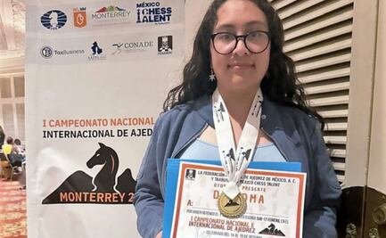 Citlalli Hurtado, la jugadora promesa del ajedrez hidalguense asegura su lugar en los Panamericano
