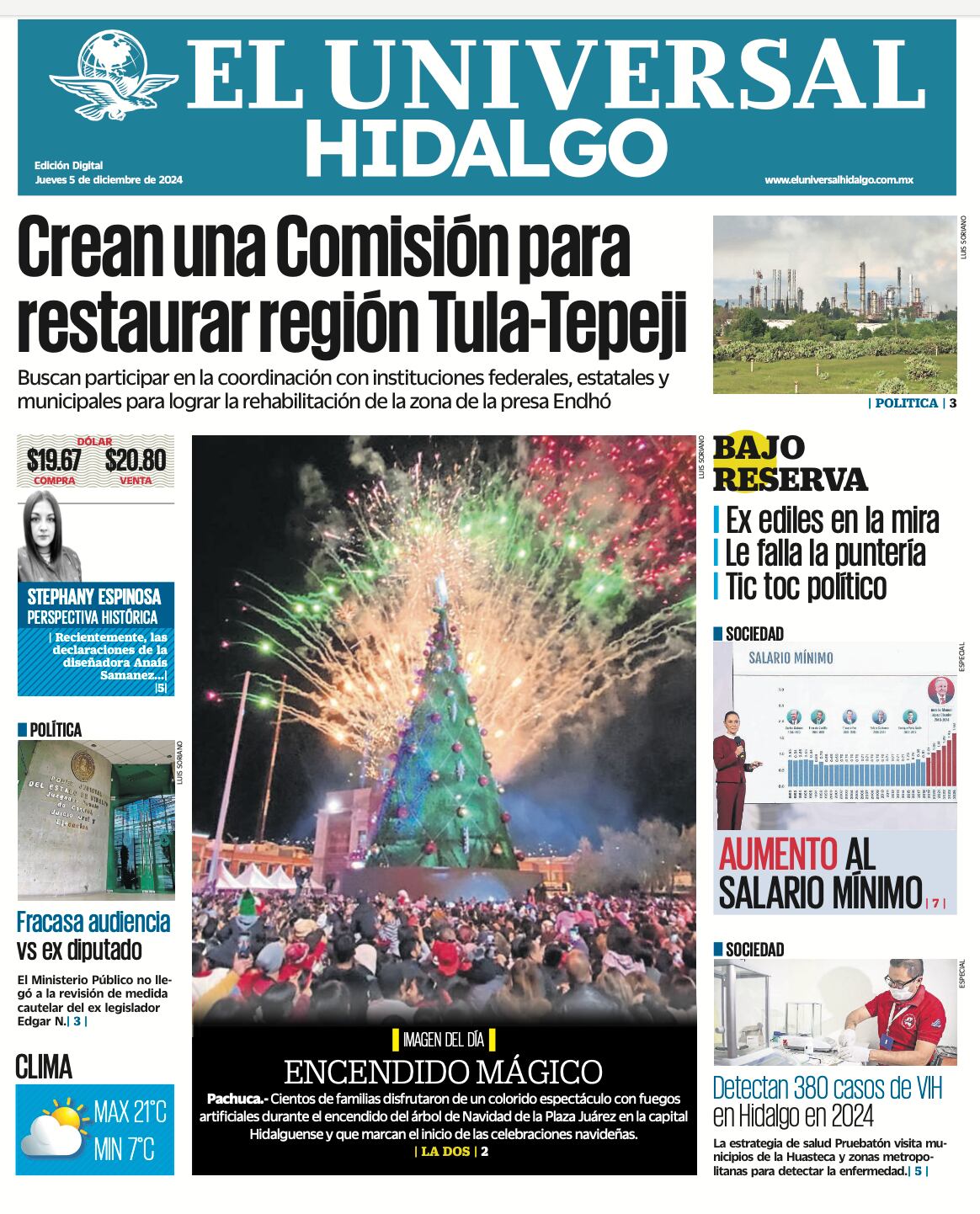 El Universal Hidalgo 051224