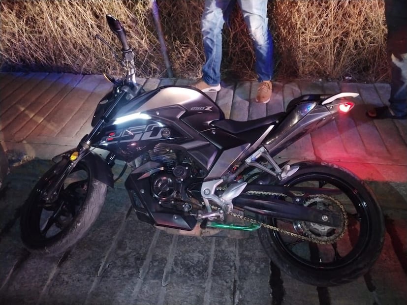 Capturan a menor tras persecución en Pachuca; conducía motocicleta con reporte de robo | Foto: especial
