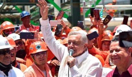 AMLO visitará este sábado la refinería Miguel Hidalgo