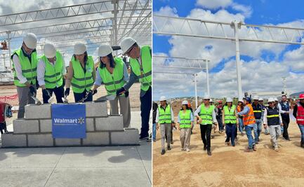 Colocan la primera piedra de nueva sucursal de Walmart en la Zona Plateada de Pachuca