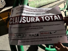 Clausuran empresa por verter desechos químicos al Río Papalote en Tizayuca