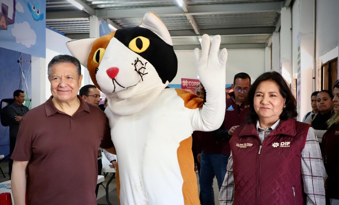 El pronunciamiento del gobernador ocurrió tras un recorrido en las instalaciones de la feria de Pachuca donde se lleva a cabo el festejos por el Día del Niño | Foto: Especial