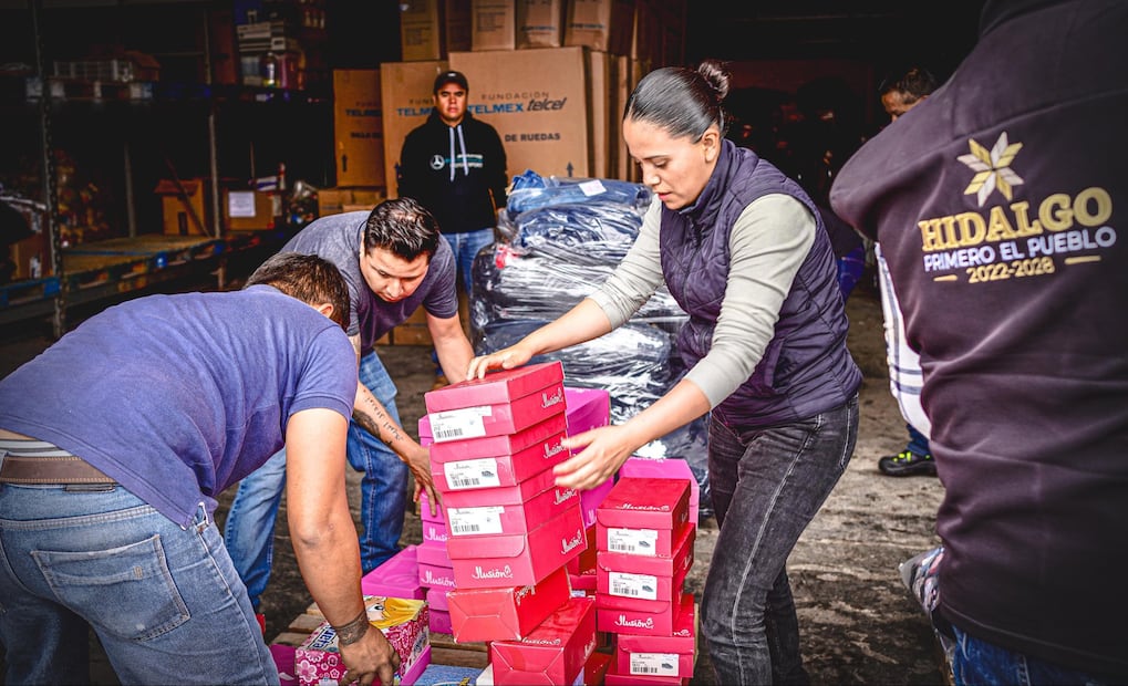 Los centros de acopio están ubicados en las oficinas del organismo en calle Salazar colonia Centro, en el Hospital del Niño DIF en el bulevar Felipe Ángeles colonia Venta Prieta, y en el Centro de Rehabilitación Integral Hidalgo (CRIH) en bulevar Colosio en El Palmar, donde también reciben medicamentos y artículos de higiene personal. I Foto: @DifHgo