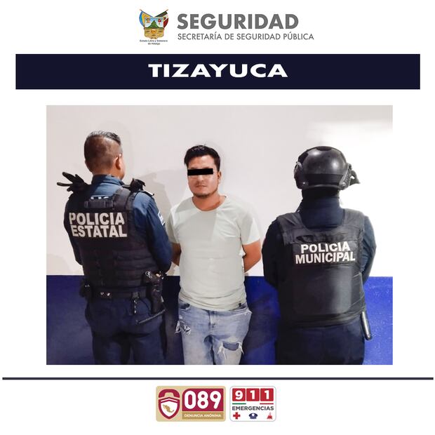 Aseguran vehículos, arma y detienen a una persona en Hidalgo | Foto: SSPH