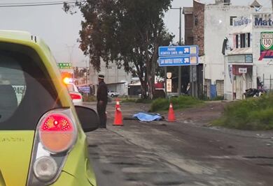 Muere hombre atropellado por camión en la carretera México–Tuxpan