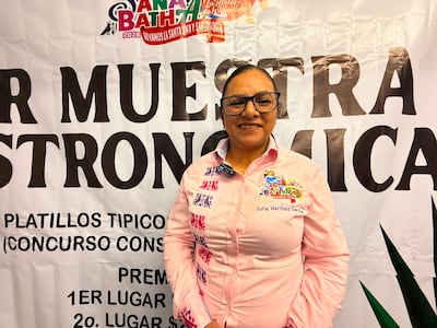 Sofía Martínez, la cocinera que busca preservar el sabor de Chilcuautla